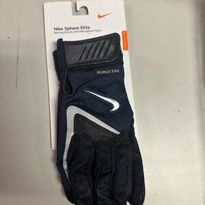 Nike Sphere Batting Gloves in Blue and Black